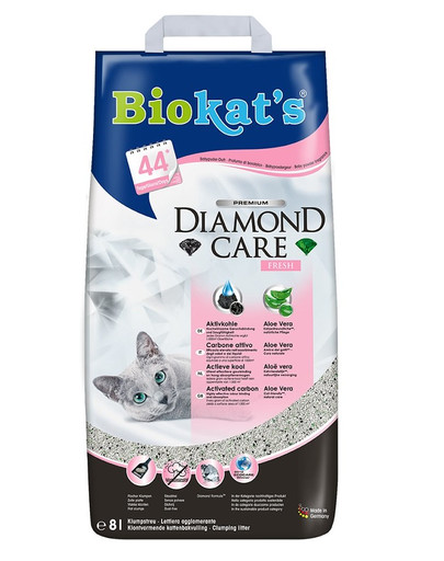 BIOKAT'S Diamond Fresh 8 l bentonitové stelivo