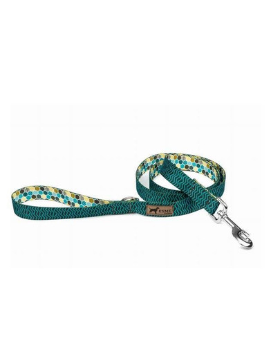 ESME FOR DOG Vodítko pro psy blue wave 150 cm / 2 cm