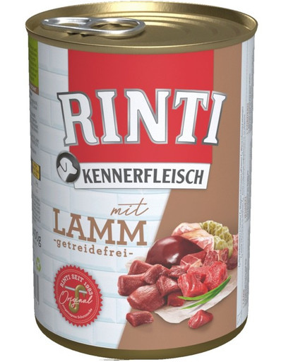 RINTI Kennerfleisch Lamb  6x800 g + taška ZDARMA
