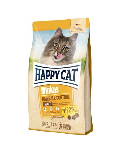 HAPPY CAT Minkas Hairball Control Geflügel 4 kg