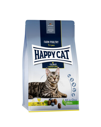 HAPPY CAT Culinary Adult Land Country drůbež 4 kg