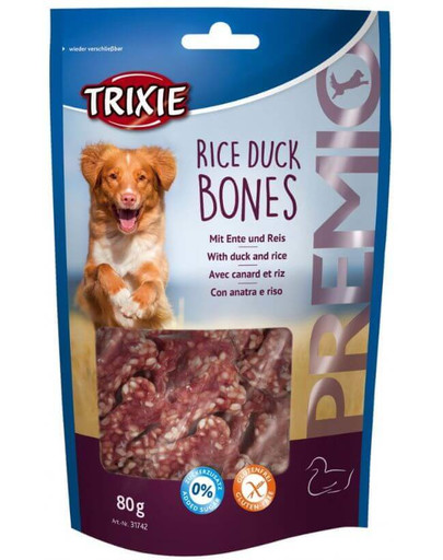 TRIXIE PREMIO kosti s kachnou s rýží 80 g