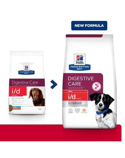 HILL'S Prescription Diet Canine i/d Stress Mini Krmivo pro psy miniaturních plemen 6 kg
