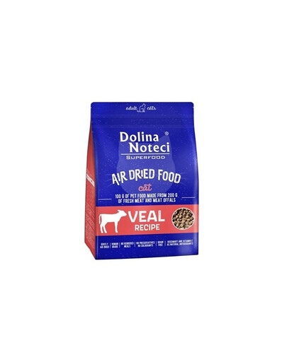 DOLINA NOTECI Superfood jídlo z telecího masa krmivo pro kočky 1 kg