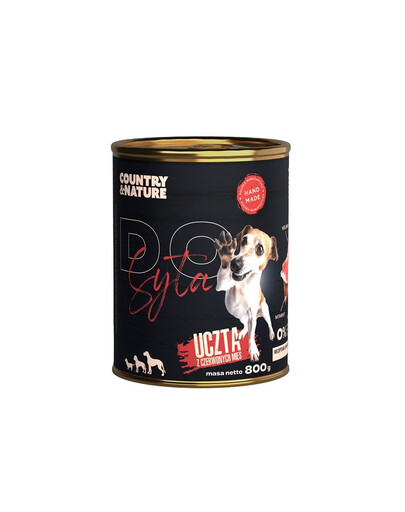 COUNTRY&NATURE Mokré krmivo pro psy s červeným masem 800 g