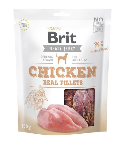 BRIT Jerky Snack Chicken Fillets 200 g