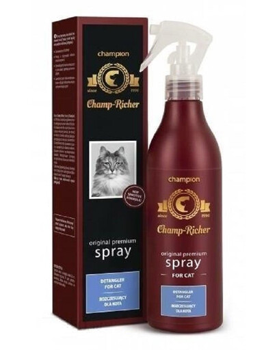 CHAMP-RICHER Sprej usnadňující rozčesávání pro kočky 250 ml