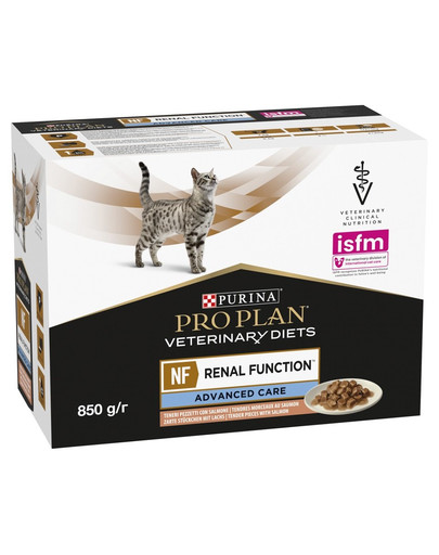 PURINA PRO PLAN Veterinary Diet Feline Advanced Care Losos 10x85g