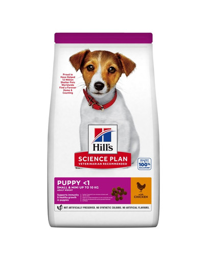 HILL'S Science Plan pro dospělé psy malých a trpasličích plemen s kuřetem 6 kg