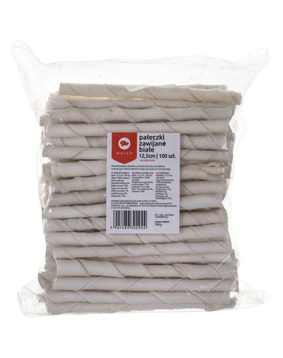 MACED Lisované bílé tyčinky 7/8 100 ks