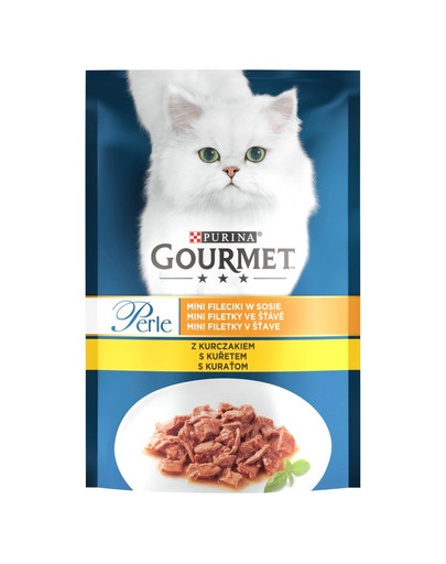 GOURMET Perle s kuřecím masem 85g