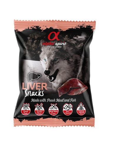 ALPHA SPIRIT Adult Snack Liver 50 g