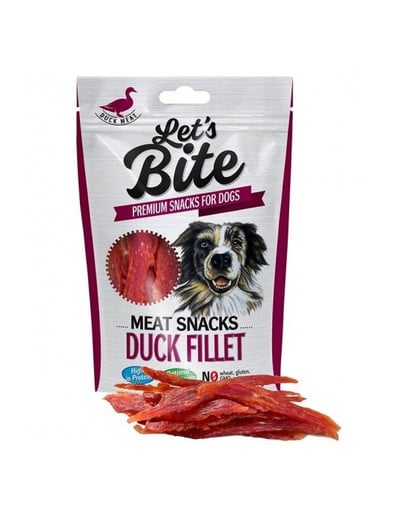 BRIT Let’s Bite Meat Snacks 300g  s kachními filety