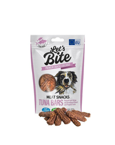 BRIT Let’s Bite Meat Snacks bars 80g tuňákové tyčinky