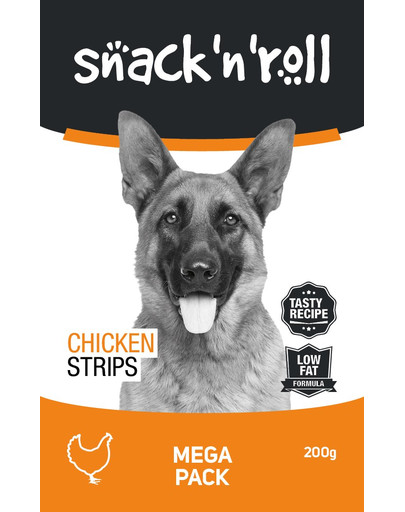 SNACK & ROLL Chicken Strips 200g Kuřecí pásky