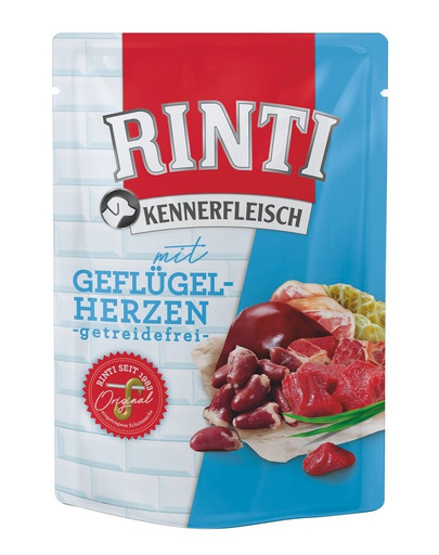RINTI Kennerfleisch Drůbeží srdce 400 g