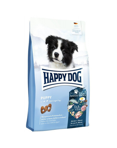 HAPPY DOG FitVital Puppy suché krmivo pro štěňata 1-6 měsíců 4 kg