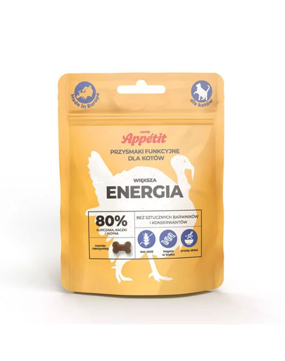 COMFY Appetit Funkční pamlsek pro kočky Energy 70 g