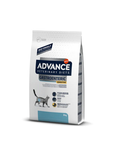 Levně ADVANCE Veterinary Diets Cat Gastroenteric Sensitive 8kg
