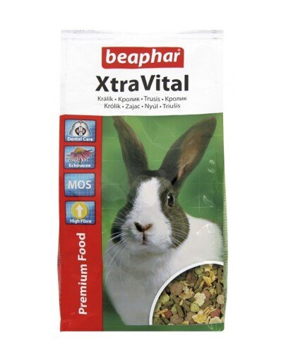 BEAPHAR XtraVital Rabbit Krmivo pro králíky 1 kg