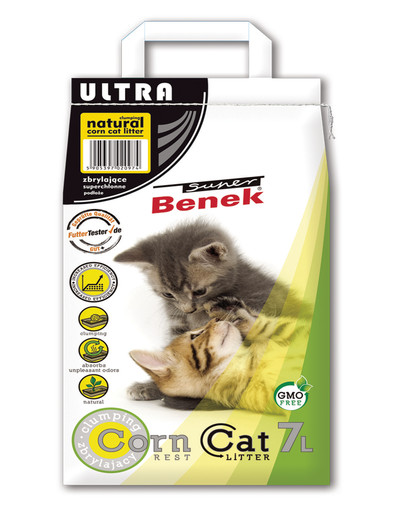BENEK Super Corn Cat Ultra přírodní  7 l 4,4 kg