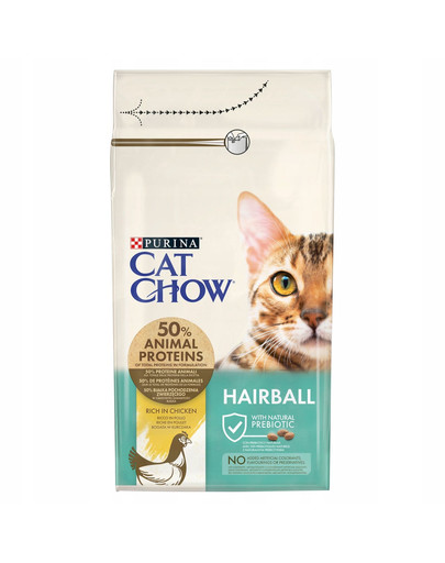 PURINA Cat Chow Special Care Hairball Control 1.5 kg