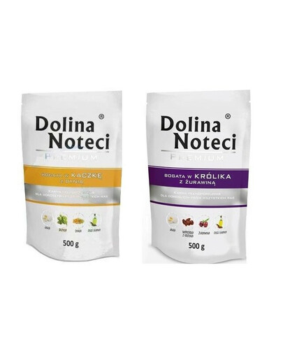 DOLINA NOTECI Premium bohatá na kachnu a králíka 10 x 500 g
