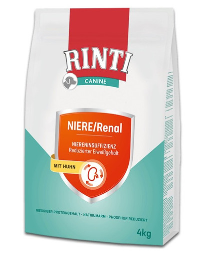 RINTI Canine Kidney/Renal Chicken s kuřecím masem 4kg