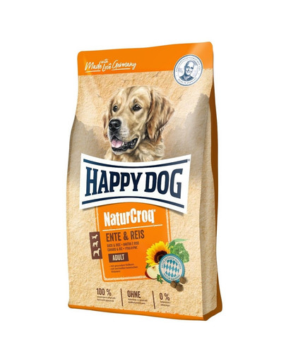 HAPPY DOG NaturCroq Kachna s rýží 12 kg
