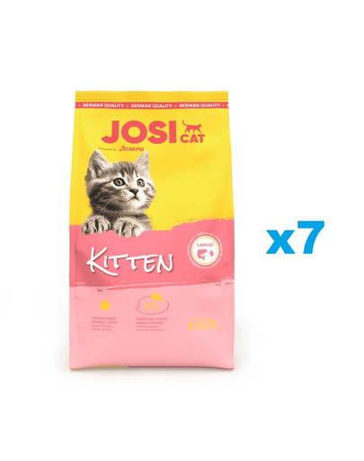 Levně JOSERA JosiCat Kitten 7x650 g