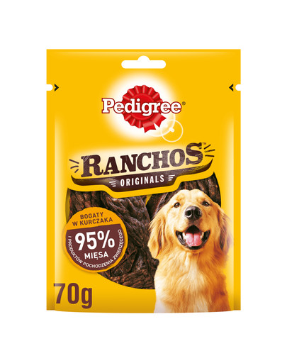 PEDIGREE Ranchos Originals 95% kuřecí 70g