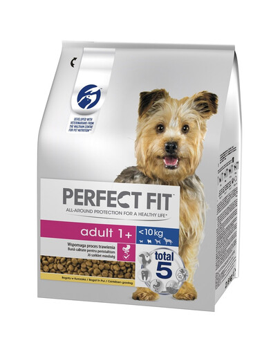 PERFECT FIT (Adult 1+) 2,6kg s kuřecím masem pro malá plemena psů