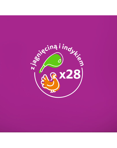 WHISKAS Adult 85g sáček vlhkého krmiva pro kočky s jehněčí a krůtí omáčkou pro dospělé kočky