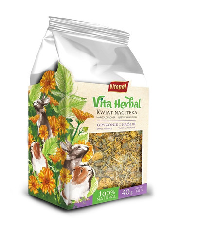 VITAPOL Vita Herbal Květ měsíčku lékařského pro hlodavce a králíky 40g