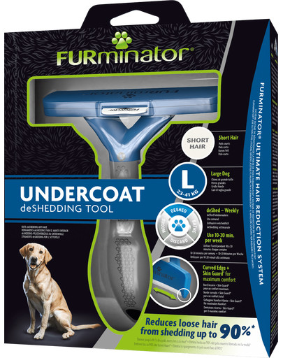 FURMINATOR Odstraňovač chlupů pro krátkosrsté psy - L
