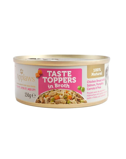 APPLAWS Dog Tin Chicken Breast with Salmon & Vegetables 6 x 156 g