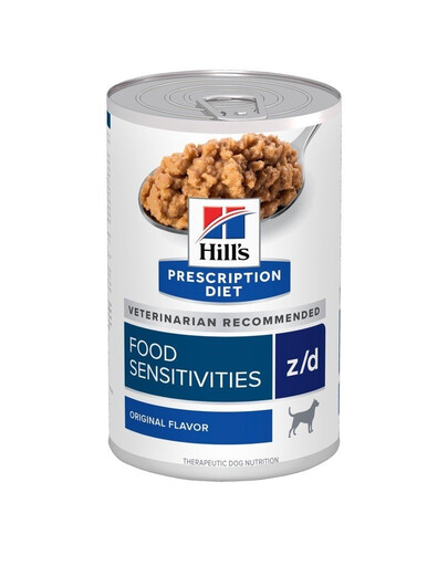 HILL'S Prescription Diet Canine z/d 370 g 9 + 3 konzervy ZDARMA