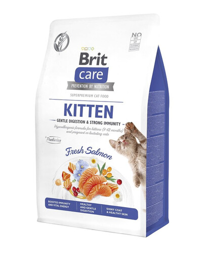 BRIT CARE Grain-Free Kitten Immunity 0.4 kg hypoalergenní receptura pro koťata