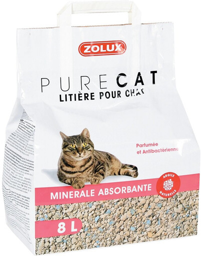 ZOLUX PURECAT hrudkující a antibakteriální stelivo
