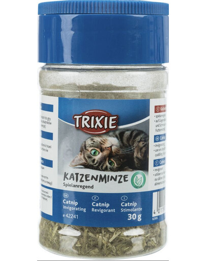 TRIXIE CATNIP (šanta) v plastovém šejkru na povzbuzení 30 g