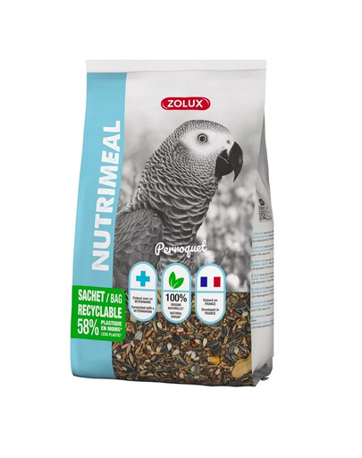 ZOLUX NUTRIMEAL 3  2,25 kg směs pro papoušky