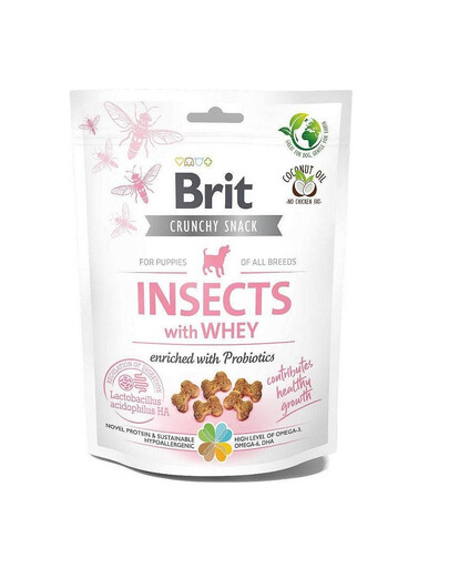 BRIT Care Dog Crunchy Cracker Puppy Insect 200g