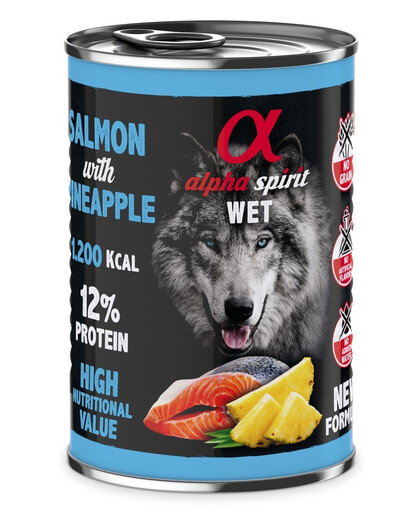 ALPHA SPIRIT Salmon with Pineapple 400 g