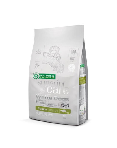 NATURES PROTECTION Dog Dry Superior Junior SB White Fish 10 kg
