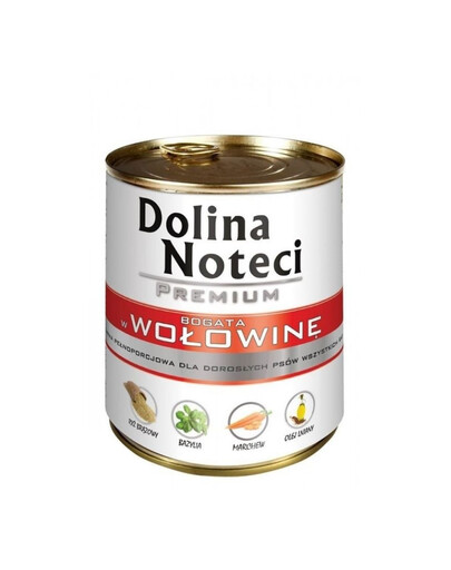 DOLINA NOTECI Premium Bohatá na hovězí 400g