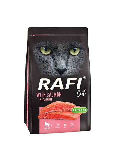 RAFI Cat Sterilised with salmon 7 kg pro kastrované kočky