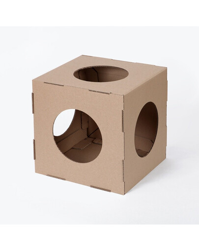 CARTON+ PETS Kartonové domečky pro kočky Twins