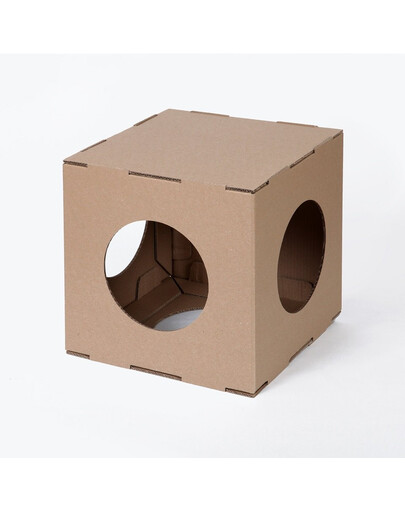 CARTON+ PETS Kartonové domečky pro kočky Twins