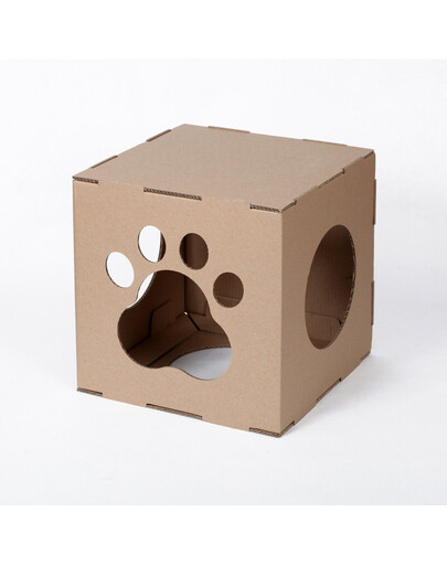 CARTON+ PETS Kartonové domečky pro kočky Twins