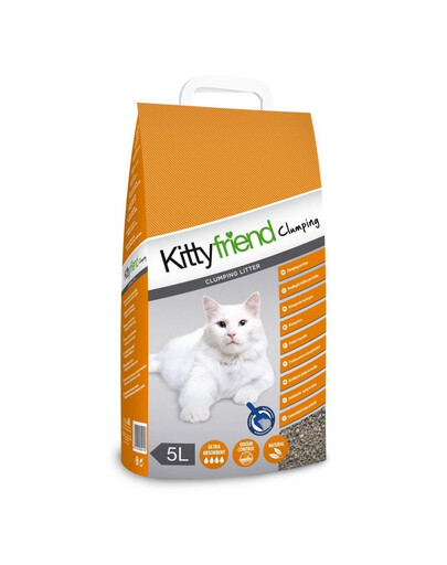 SANICAT Kittyfriend Clumping 5 l Bentonitové stelivo